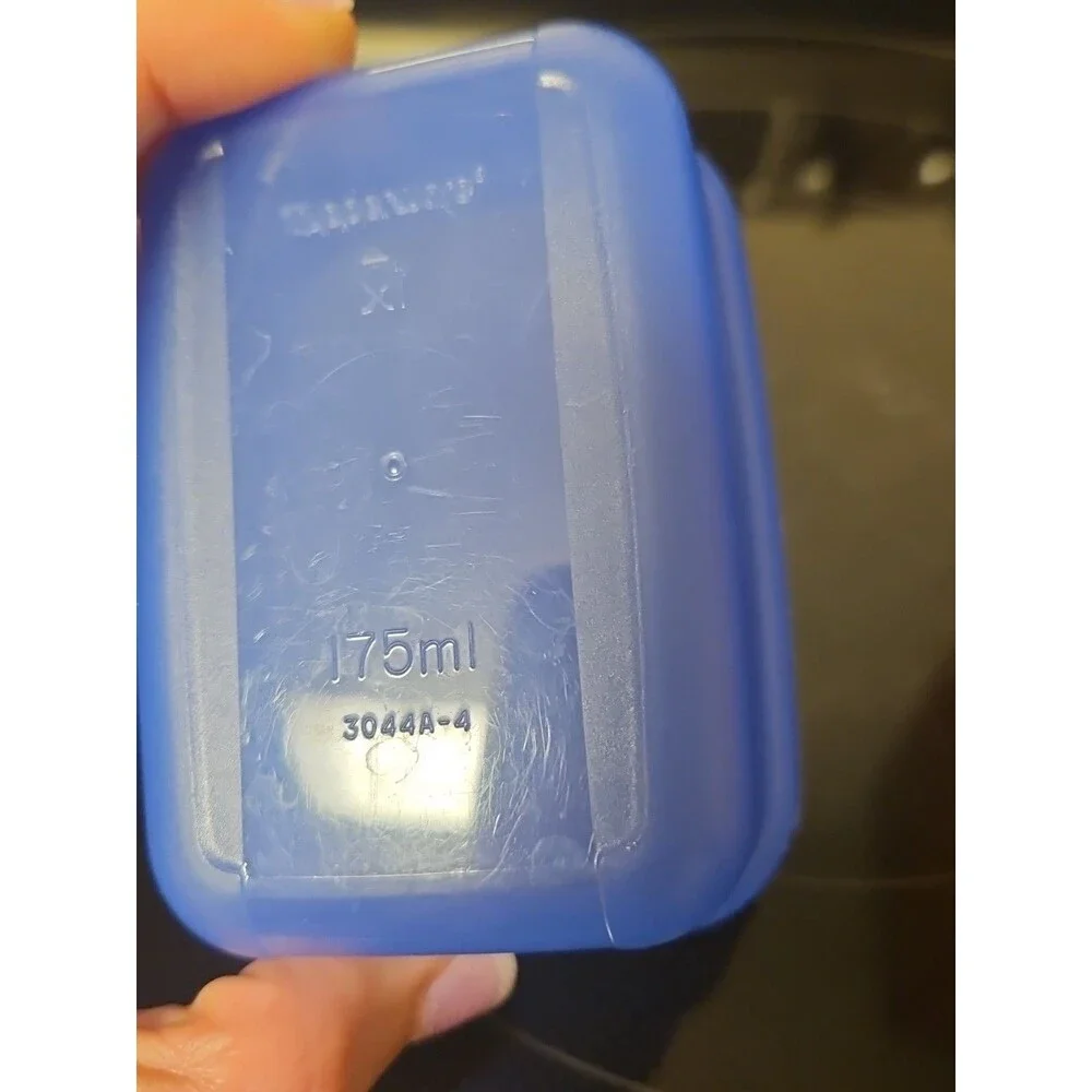 TUPPERWARE Replacement Blue Swing Container #3044A-4 175 ml No Lid